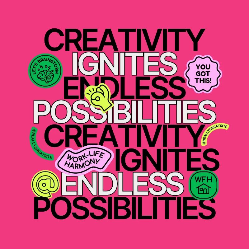 Creativity Ignites Endless Possibilities
