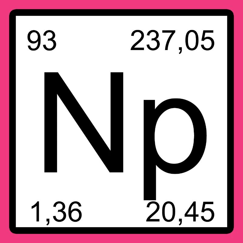 Neptunium Elementar Minimalkunst