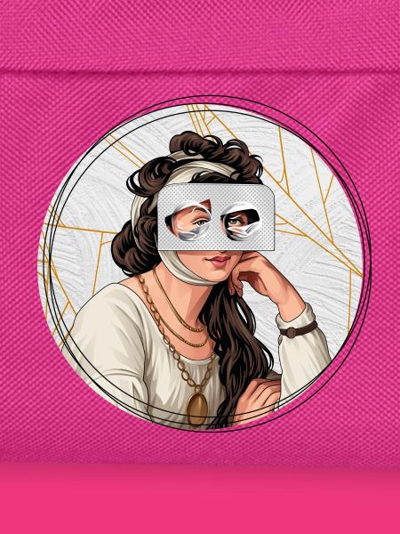 Illustration // Blick durch Medikamente
