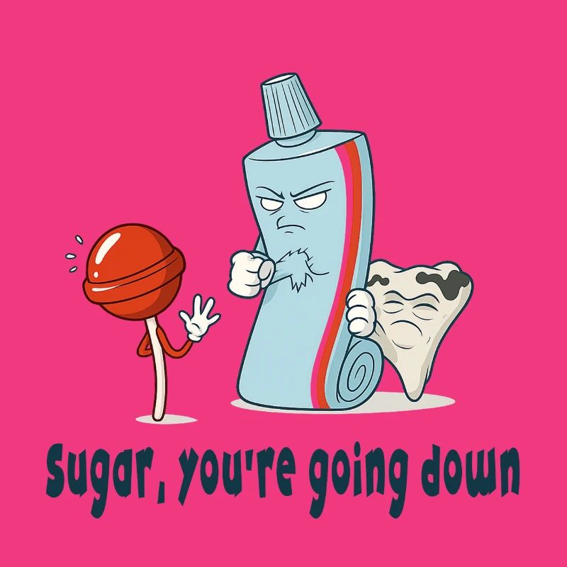 Sugar, you're going down
