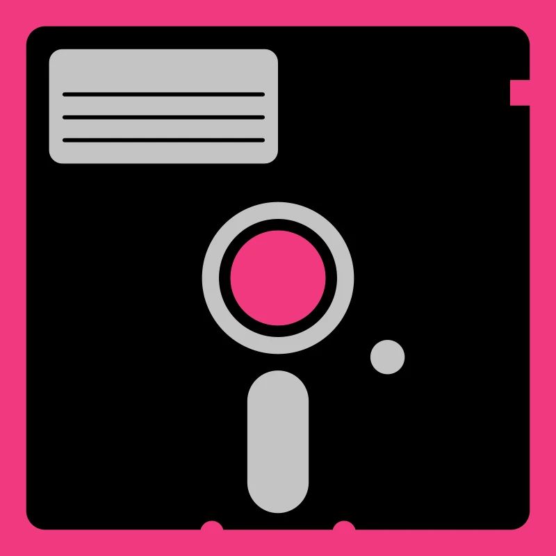 retro floppy disk