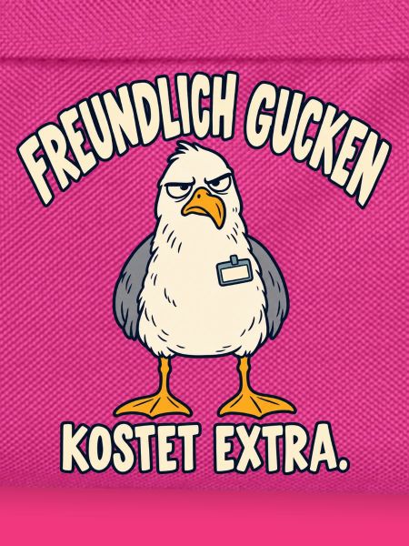Freundlich gucken kostet extra – Möwe