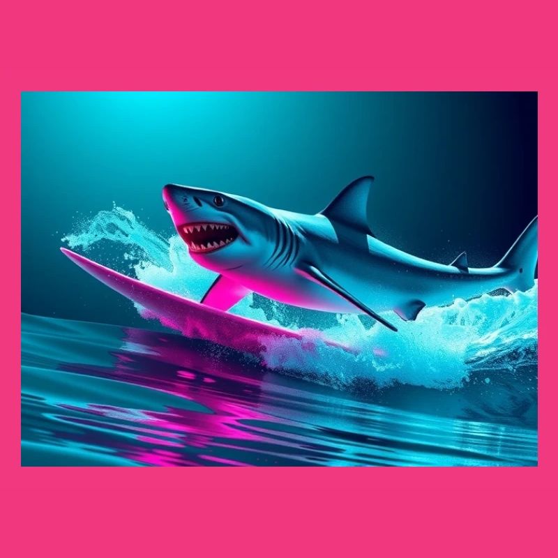 Neon Shark Sprinter Design