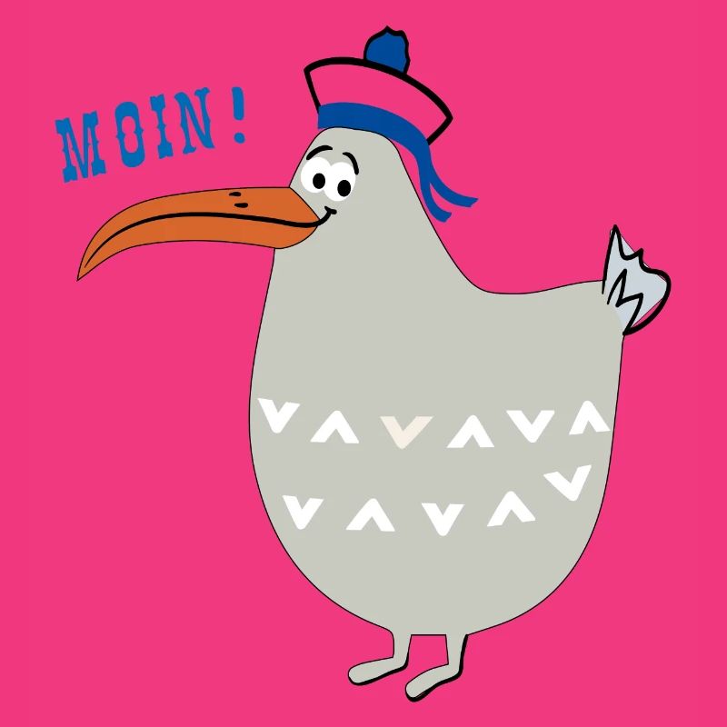 Moin, maritim, Möwe