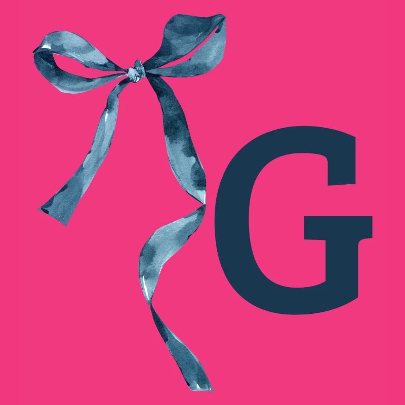 Monogramm g Geschenkidee