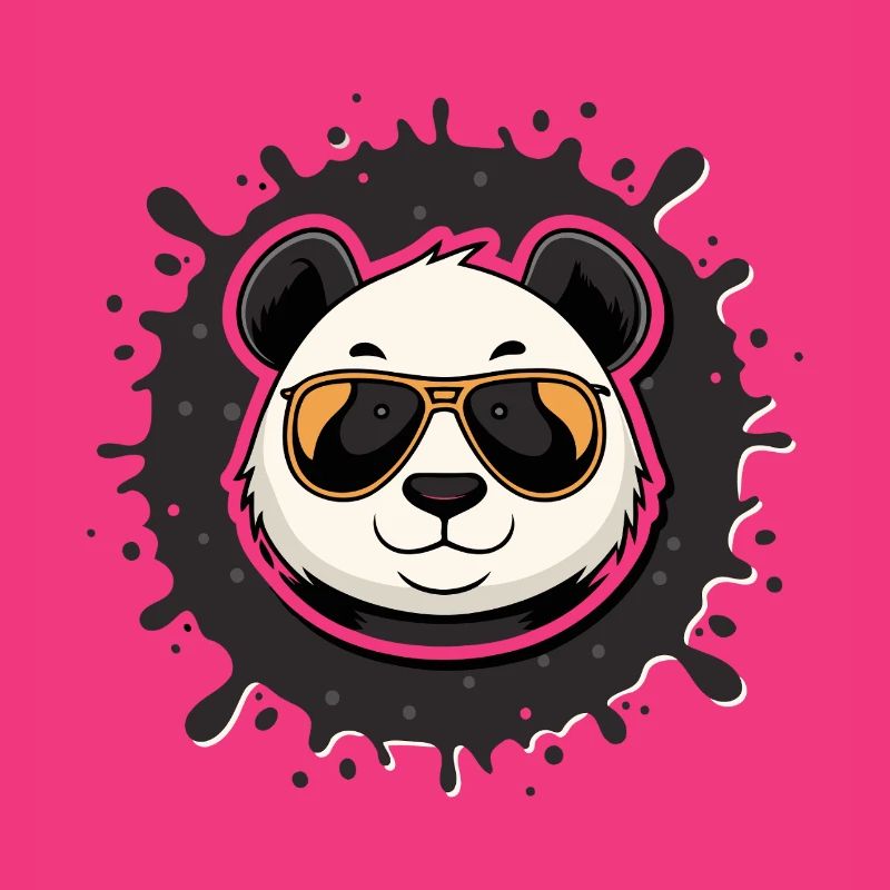 Panda Chic Gläser oranger Spritzer