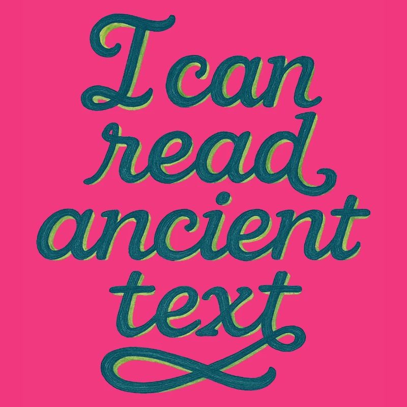 Antikes Script Tee