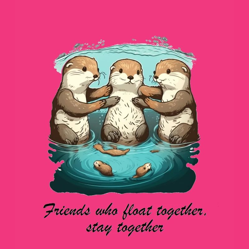 Les amis qui flottent ensemble restent ensemble