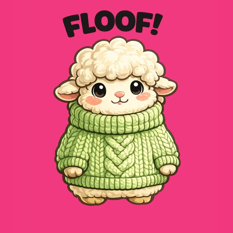 Kuscheliges Schäfchen Pullover Design