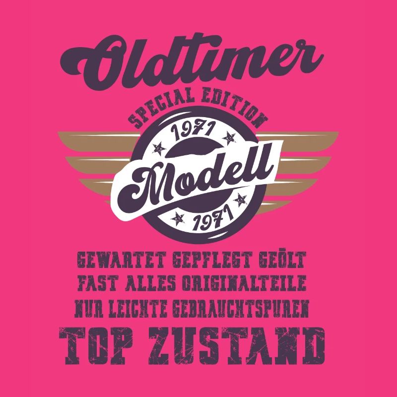 Oldtimer Modell Retro Flügel Geschenk