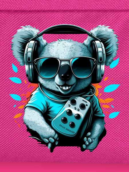Koalabär mit Walkman und Sonnenbrille