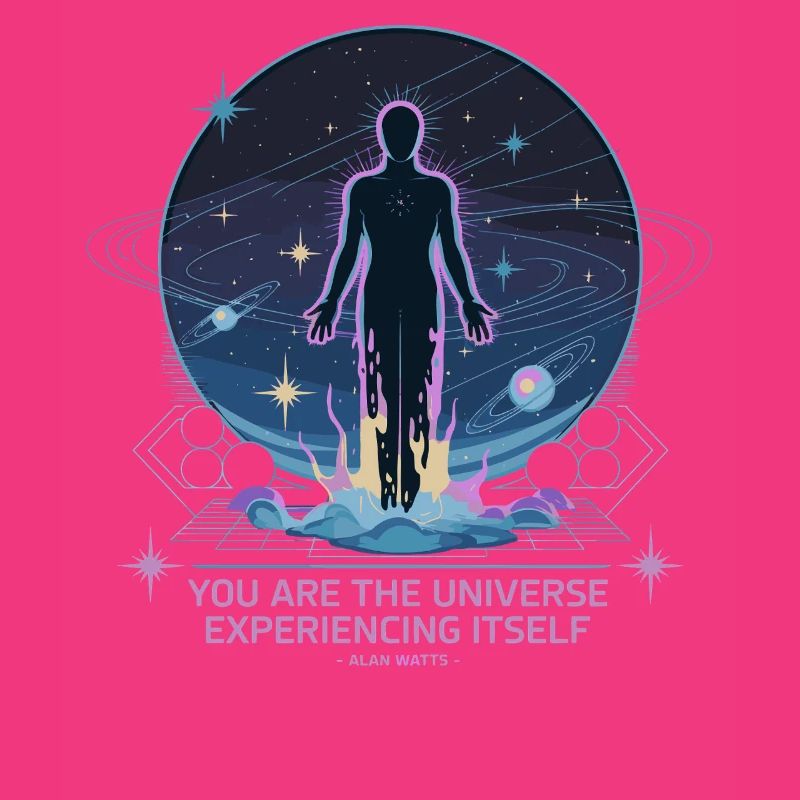 Être céleste | Alan Watts Citation Conception