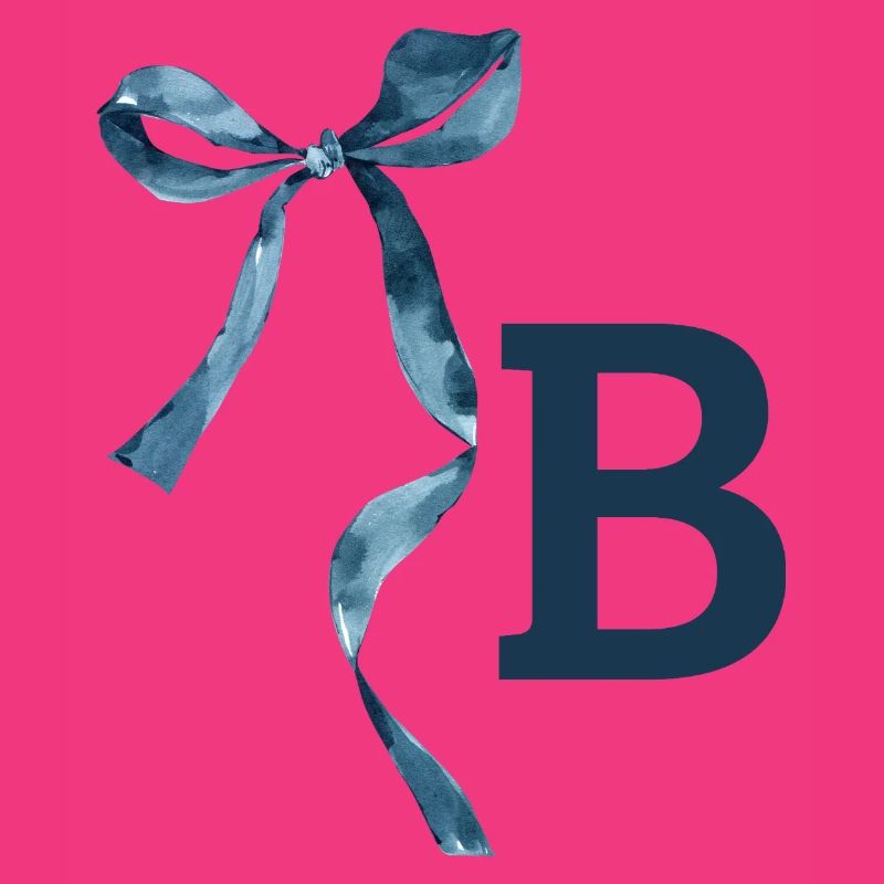 Monogramme b idée cadeau 