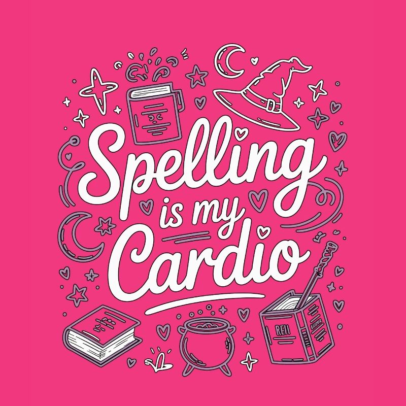 Witchcraft Spelling Is My Cardio Sorcery Wicca