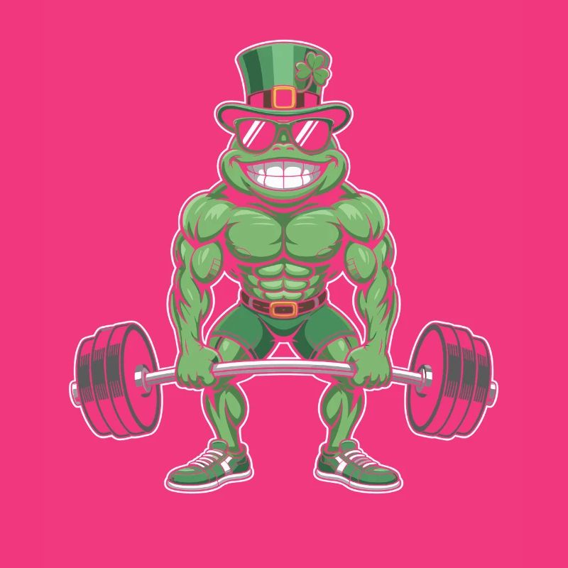 Leprechaun Frog Strength Training