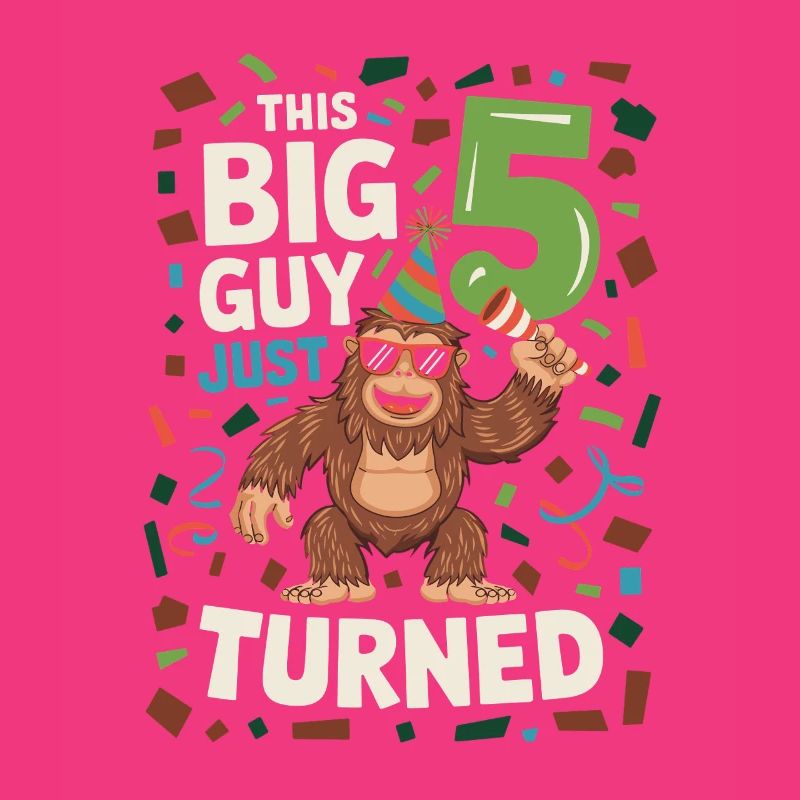  This Big Guy Just Turned 5 Lustiger Gorilla 5