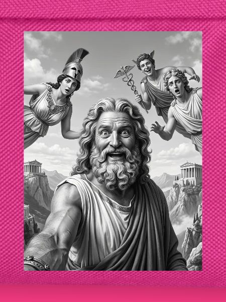 Zeus Selfie mit den Göttern