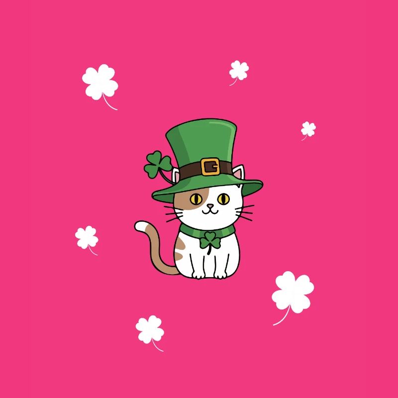 Chat de la Saint-Patrick