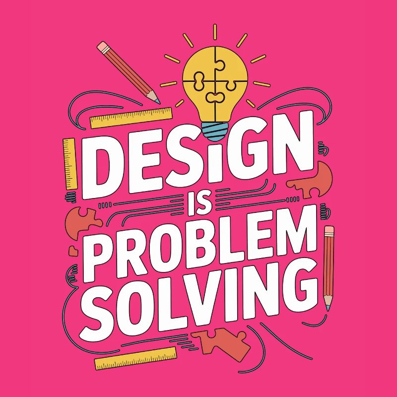 Designer Educator Design Is Problem Graphic Design