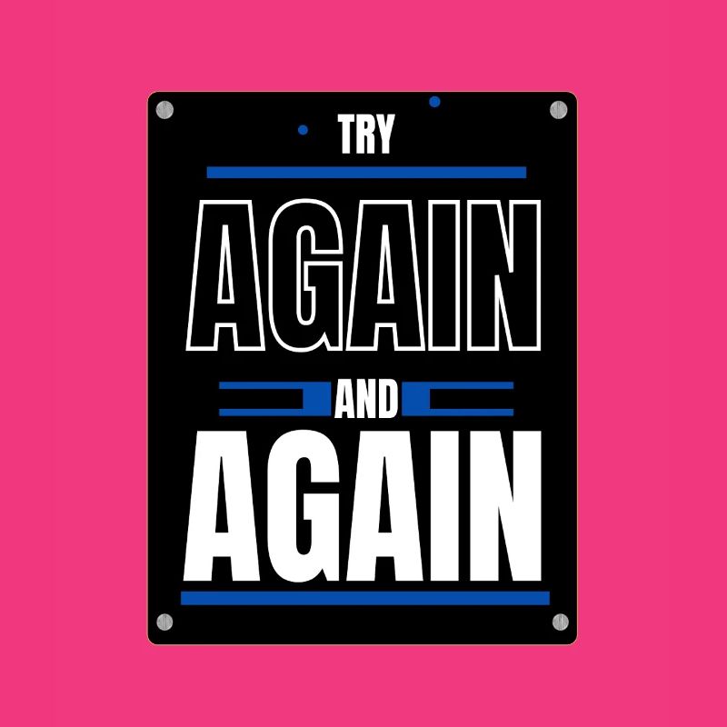 Try again