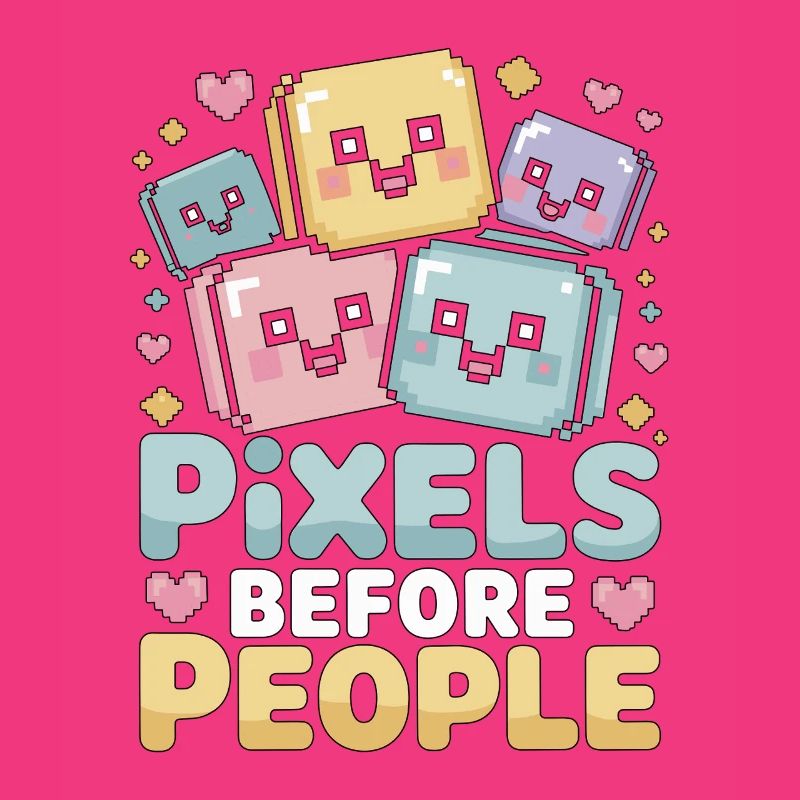 Graphiste Pixels avant Designer de marque