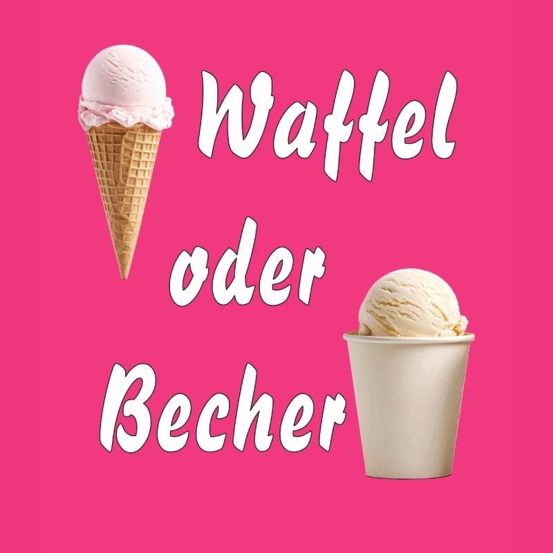 EIS WAFFEL ODER BECHER