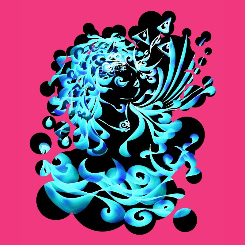Aquarius Element Wasser cutout