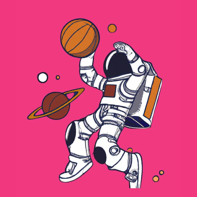 Astronaut Dunk Planet