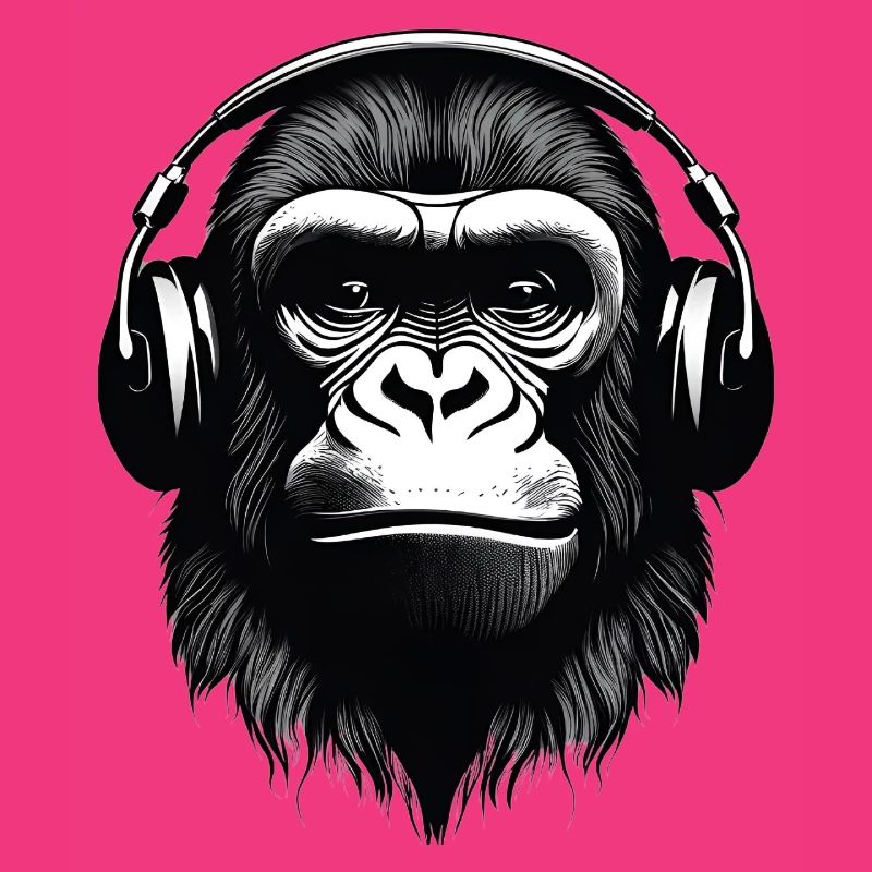 Gorilla, Primat, Affe