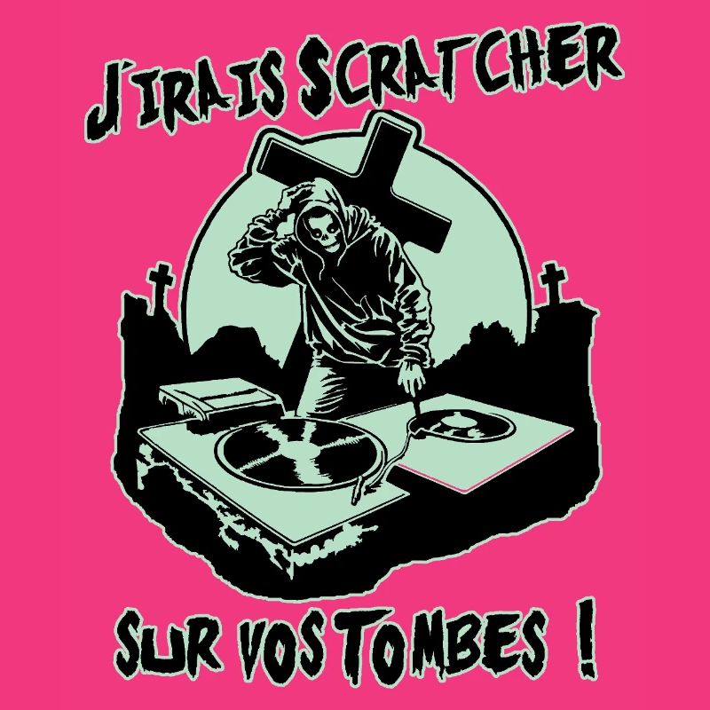 ICH WERDE AUF EURE GRÄBER KRATZEN!