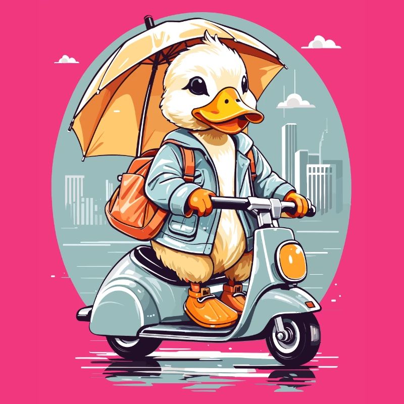 Duck with Roller