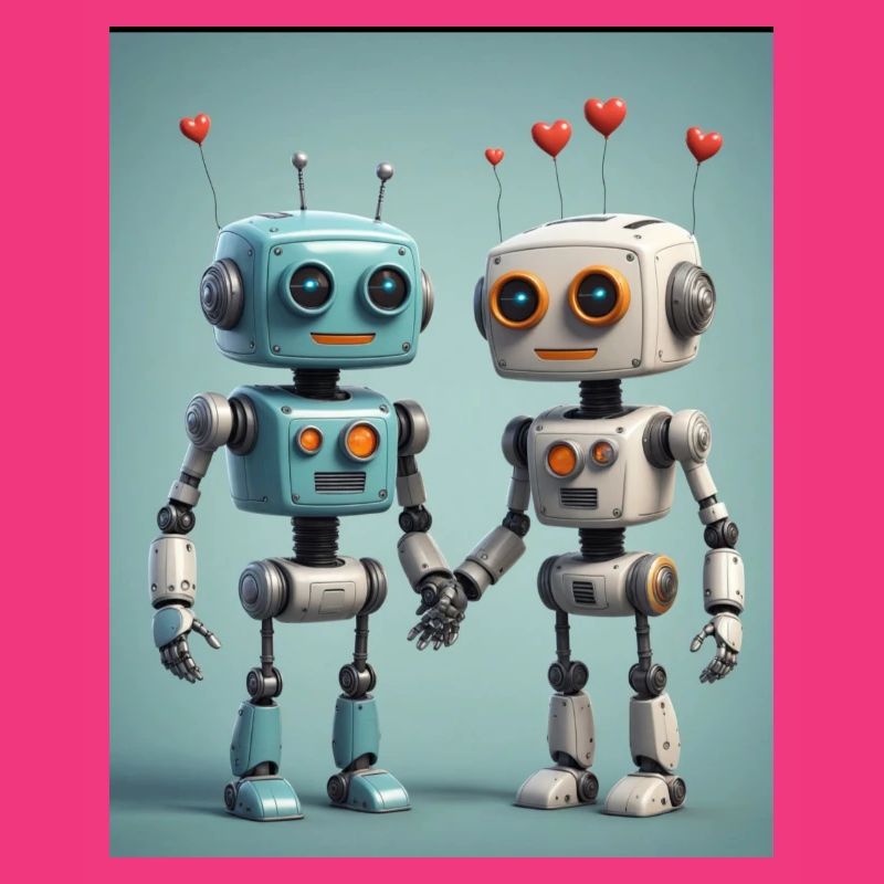 Roboter Pärchen