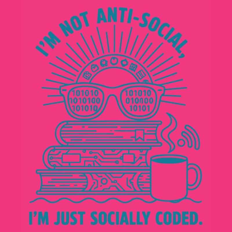 Sozial Codiert: Bücher, Kaffee & Code