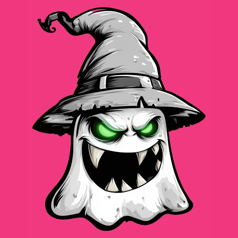 Scary ghost, terrifying ghost