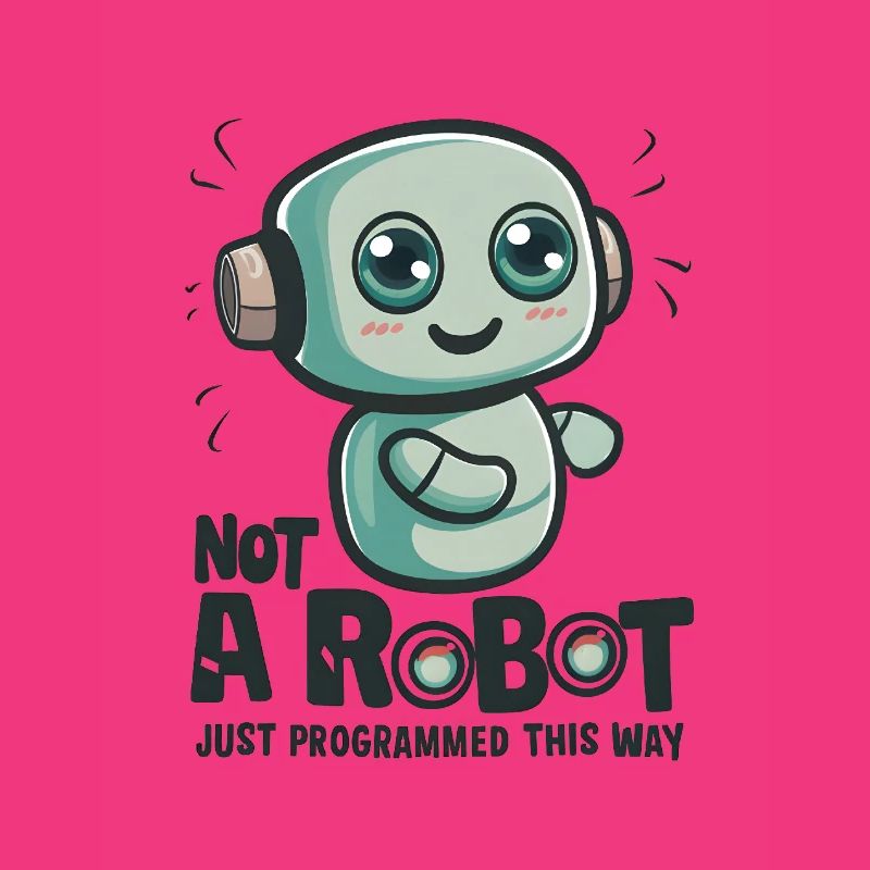 Not a Robot, Just Programmed This Way