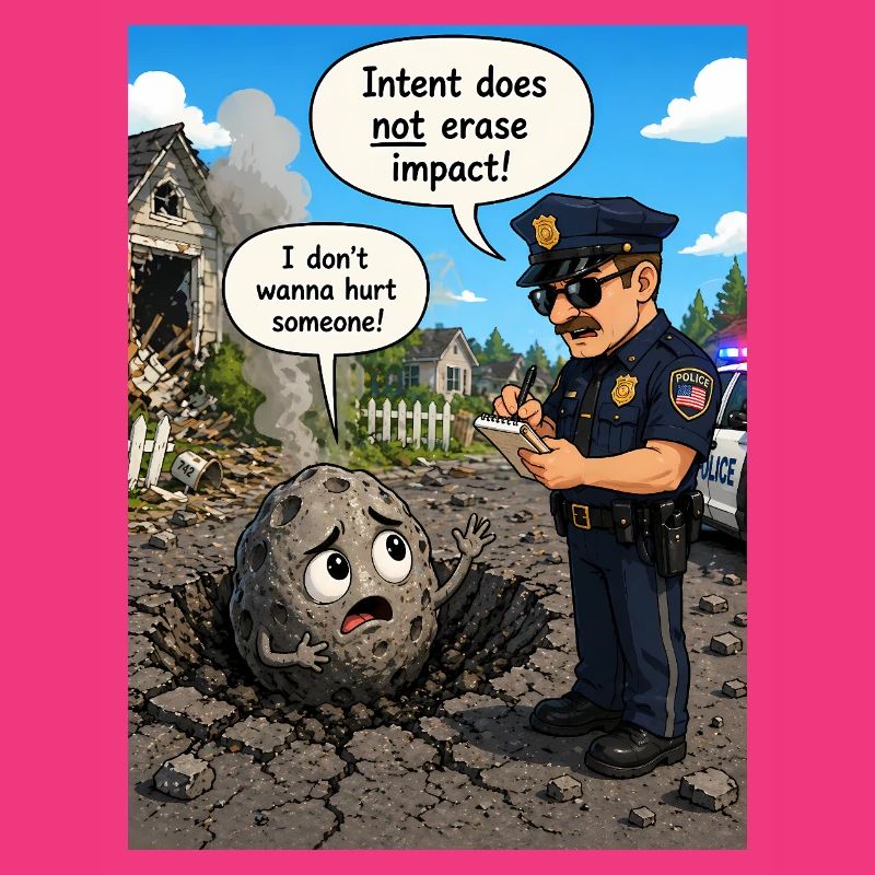 L’intention n’annule pas l’effet