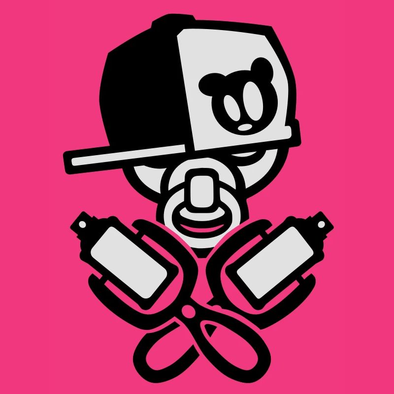 bébé fraîche de graffiti