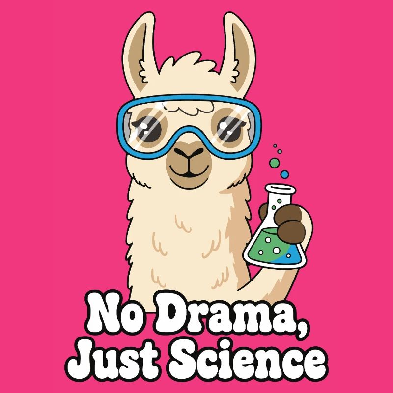 Pas de drame, juste un lama de science