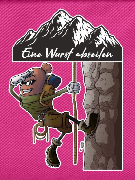 Eine Wurst abseilen