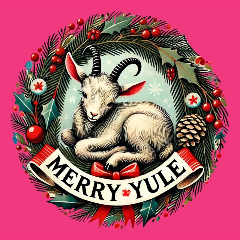 Joyeuse chèvre de Noël