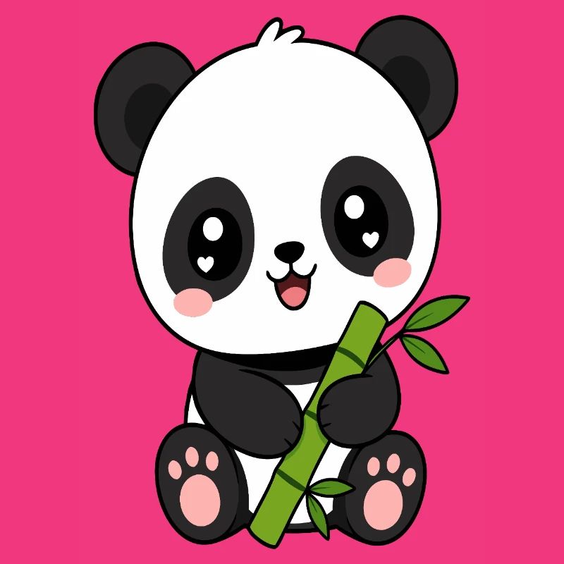 Panda Bamboo Charm