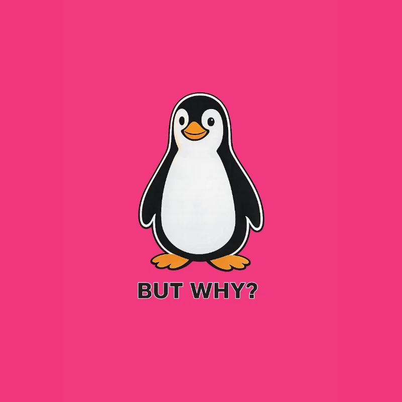 Mème Penguin Mais Why Why