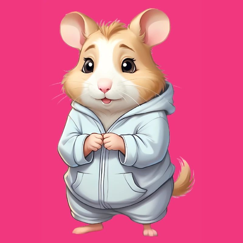 Cuddly Hero Hamster Pull à capuche