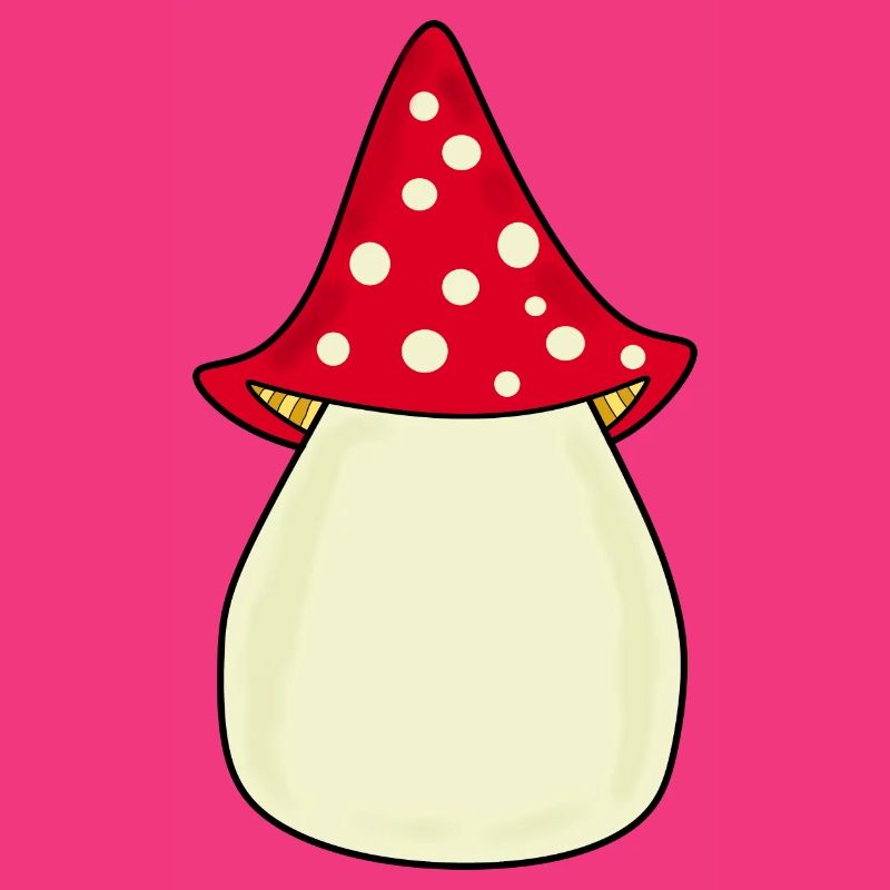 Mushroom Toadstool Pattern Personalizable Gift