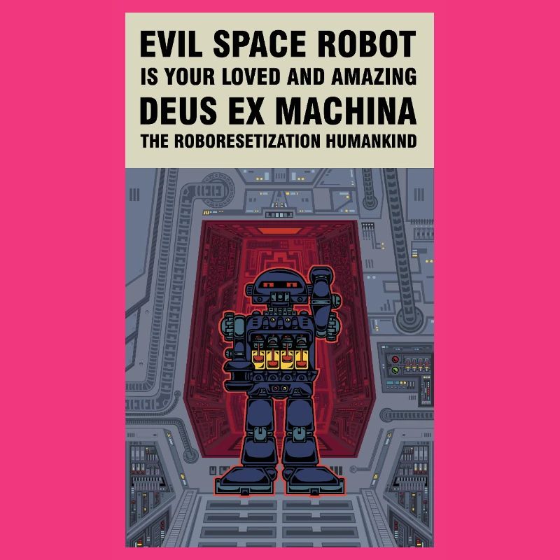 Le méchant robot de l’espace envahit la Terre