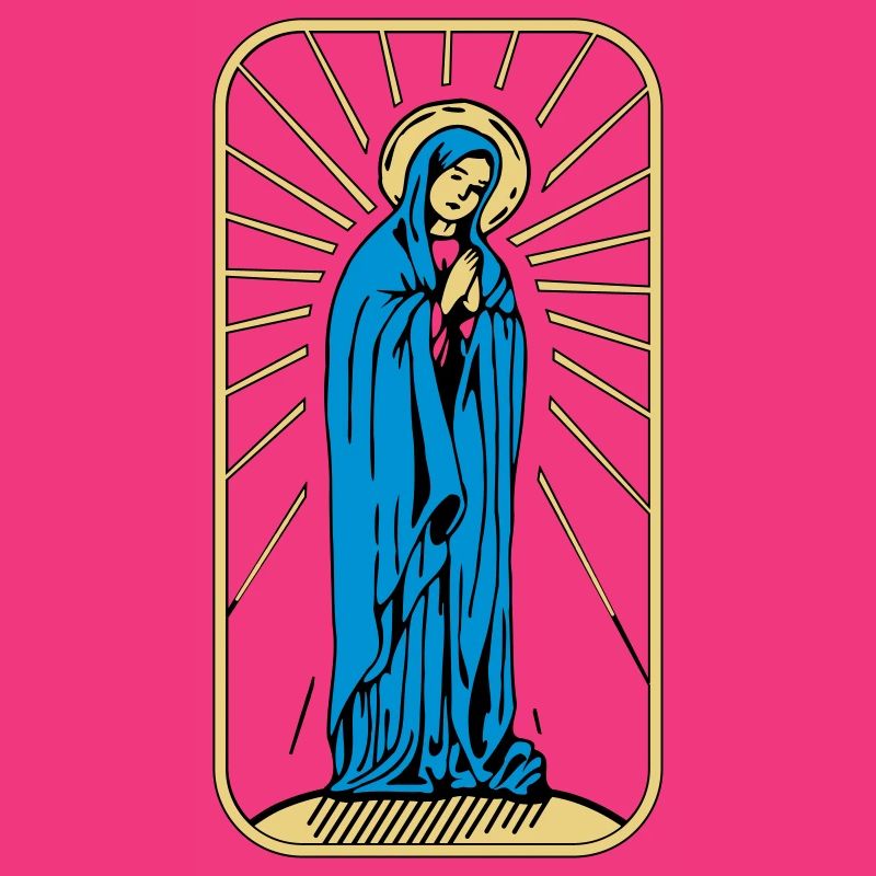 Saint Mary without Background
