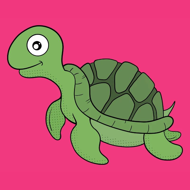 A friendly turtle