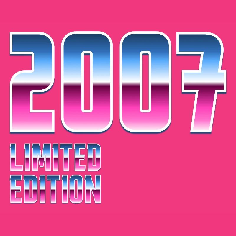 Édition limitée rétro 2007 18e anniversaire
