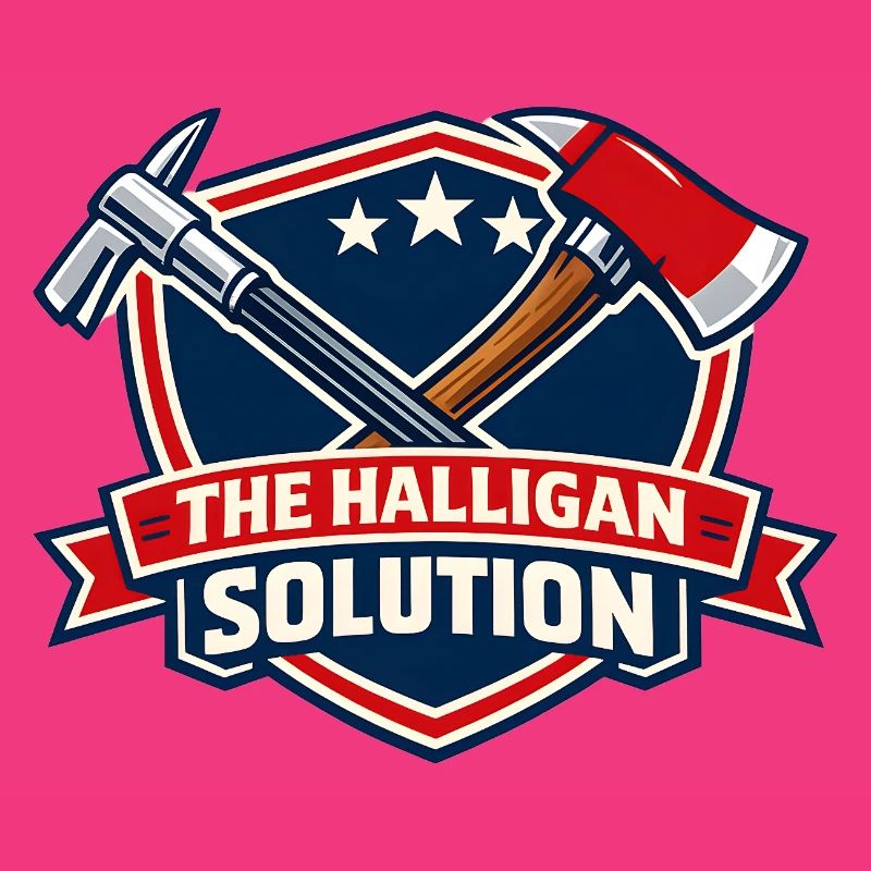 Halligan Solution Shield Graphic
