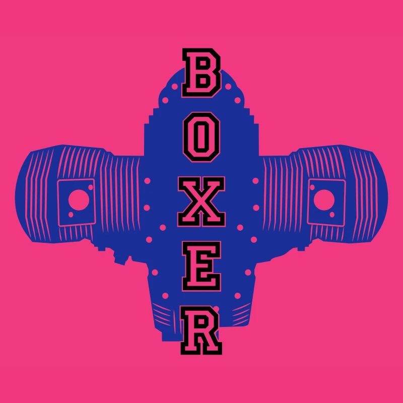 Boxer engine motorcycle motorcyclist biker engine